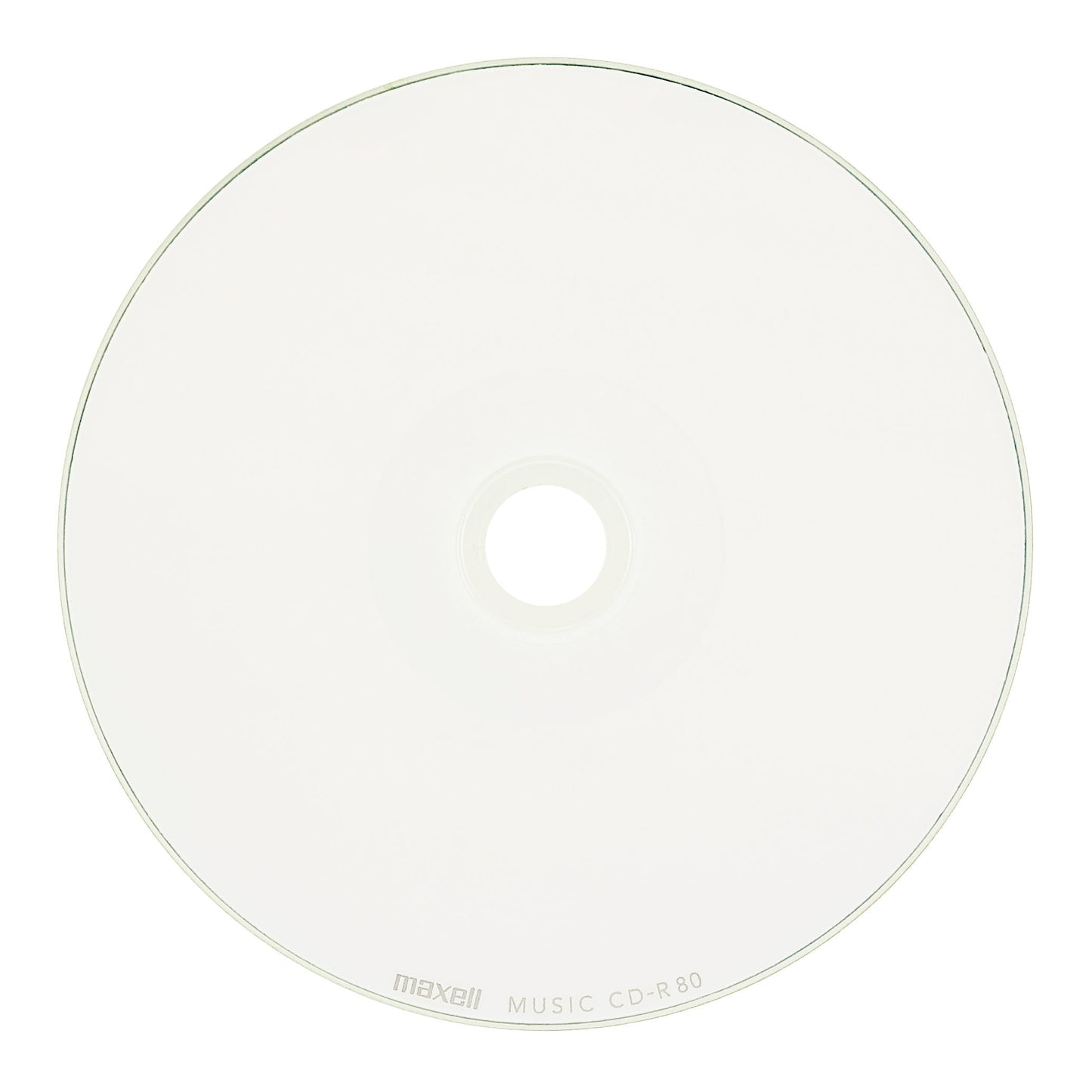 マクセル maxell 音楽用 CD-R インクジェットプリンター対応「ひろびろワイドレーベル」 80分 CDRA80WP(スピンドル)