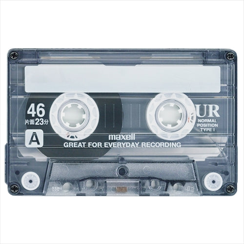 【販売終了】カセットテープ UR ノーマルポジション (46分) (4巻パック) UR-46M 4P