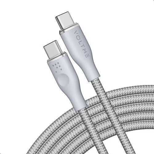 VOLTME ラグシリーズ（Eマーカー）ナイロン 充電ケーブル USB-C＆USB-C 100W 1.8m