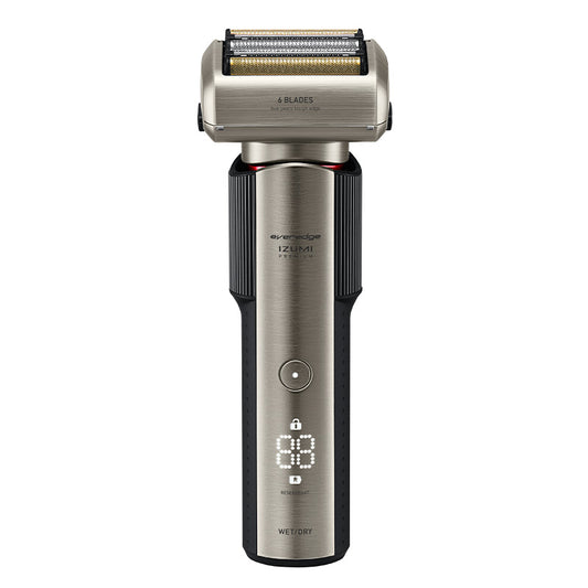 everedge 6枚刃 充電式 往復式シェーバー IZF-E863R-S