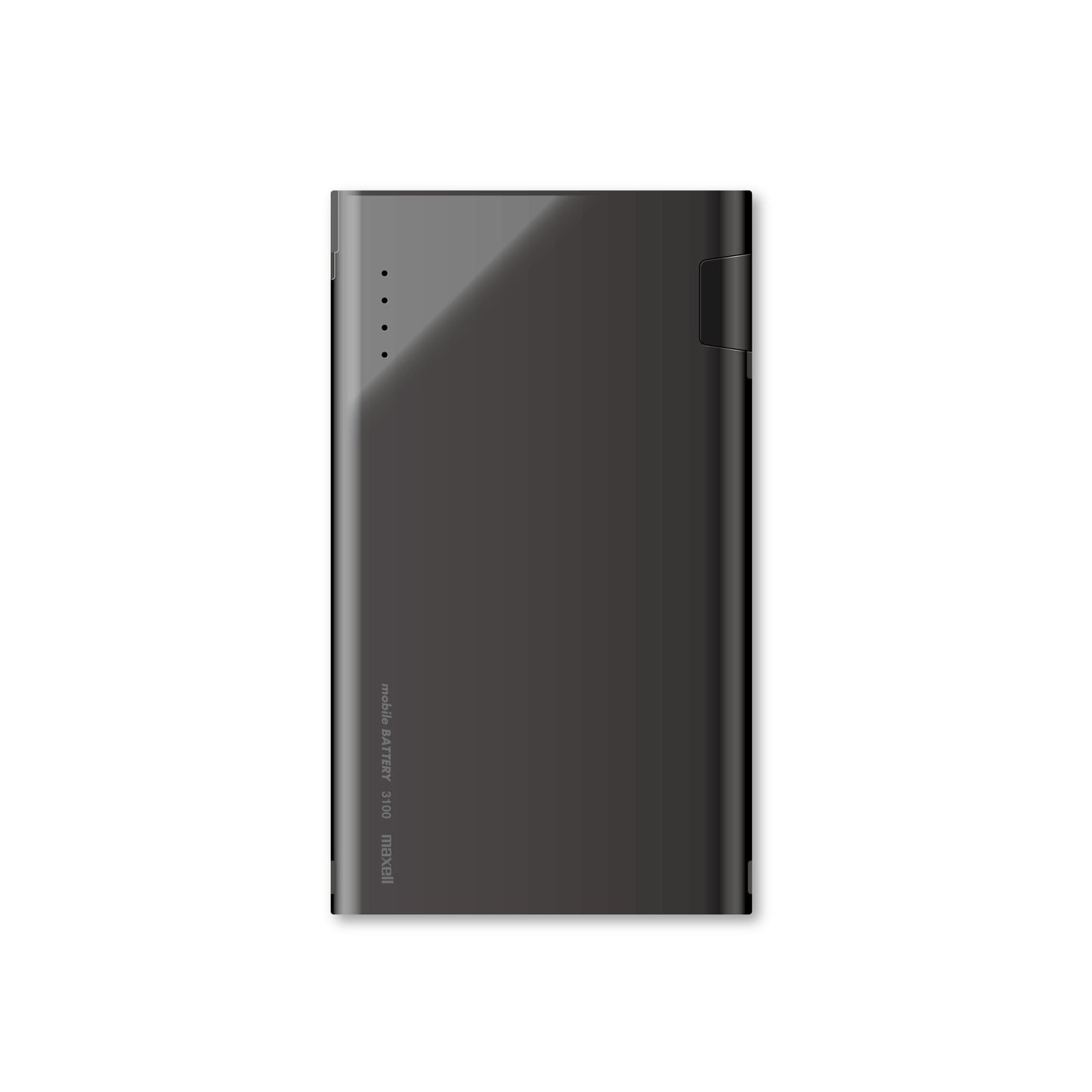 【販売終了】Lightningコネクタ専用モバイルバッテリー  MPC-CL3100P  Lightningコネクタ専用ケーブル一体型  3100mAh  「Made for iPhone/iPod 」取得