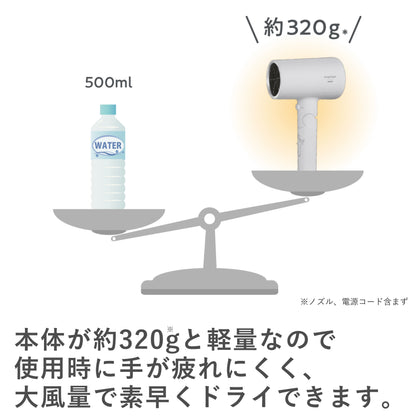 Angelique(アンジェリーク) プラズマイオンヘアドライヤー MXDR-400A