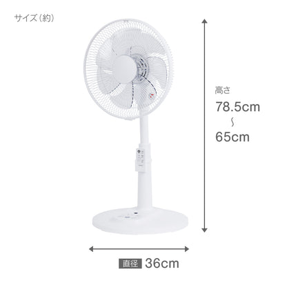 DCリビング扇風機 ZFL-D4AEB