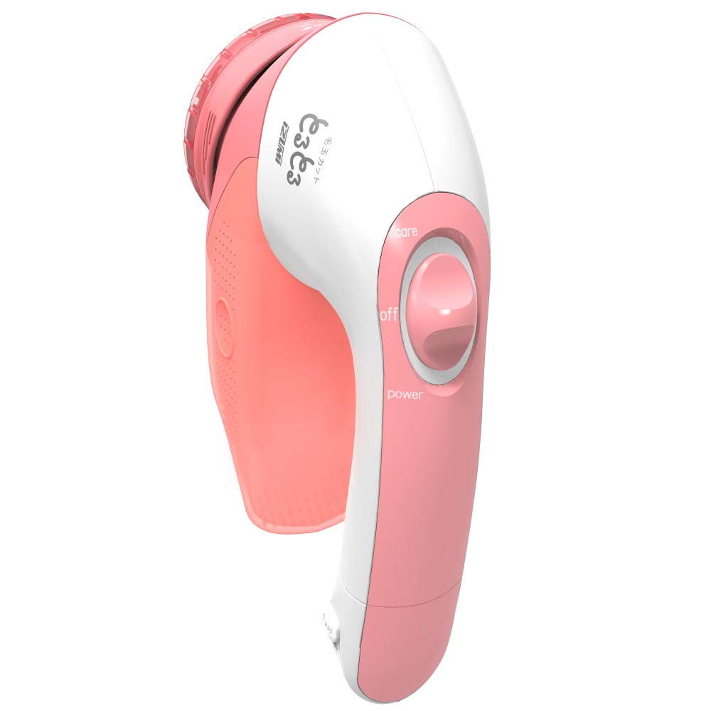 毛玉取り器「毛玉とるとる」乾電池式　KC-NB39-P-EA 色：ピンク 単三形アルカリ乾電池２本、収納ポーチ付属