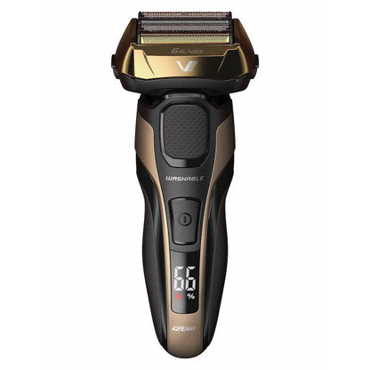 【販売終了】マクセルイズミ 往復式シェーバー  ハイエンドシリーズ  Z-DRIVE  6枚刃   IZF-V990-N  洗浄機付  日本製
