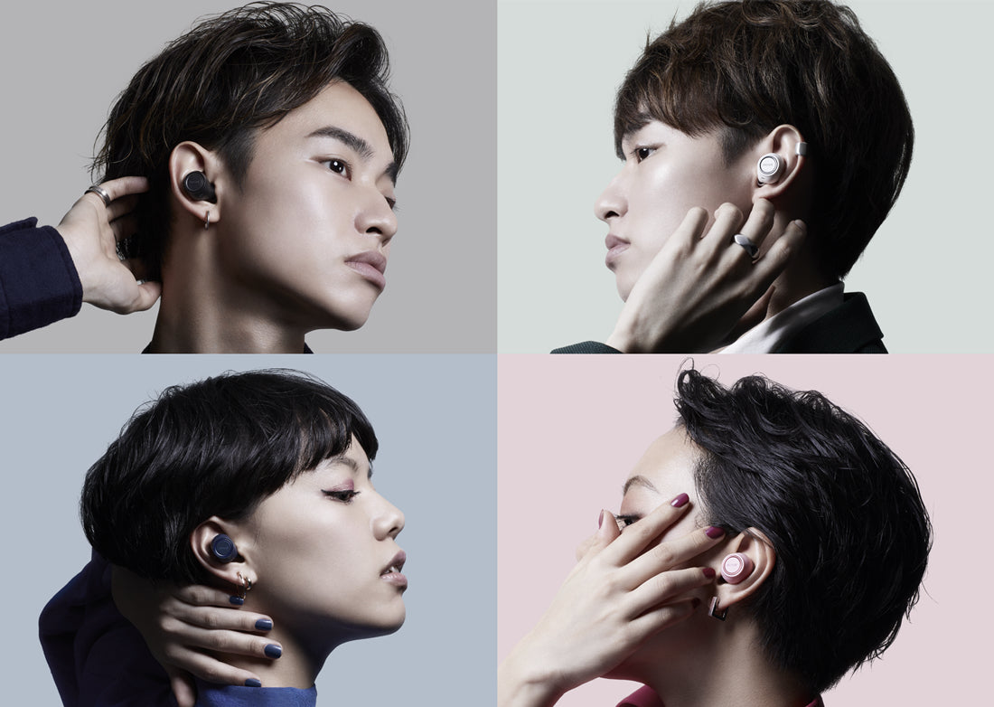 【販売終了】Bluetooth®対応完全ワイヤレスカナル型ヘッドホン MXH-BTW500BK ブラック