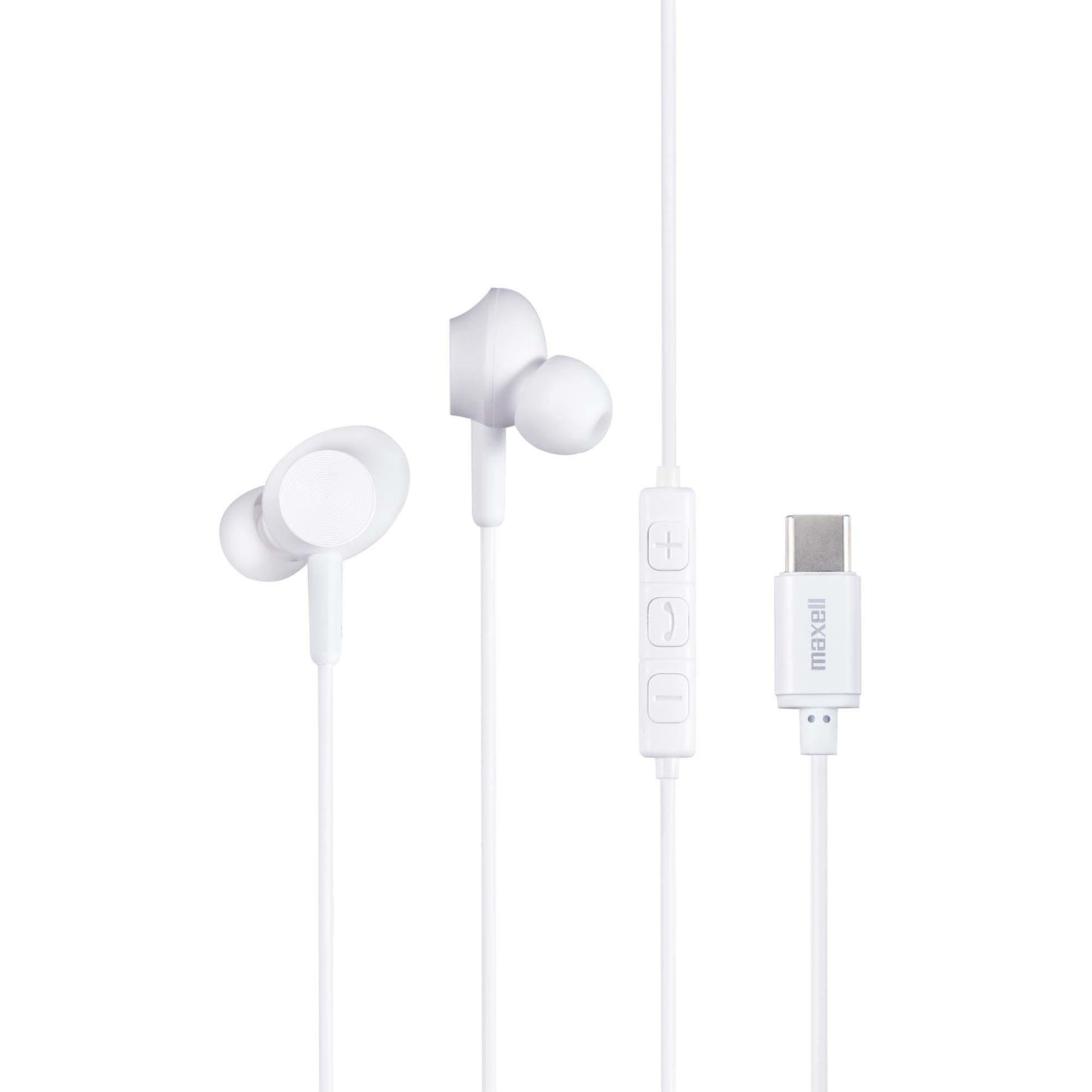 マイク搭載 USB Type-Cコネクター対応 カナル型ヘッドホン「+FiT」 MXH-CC200