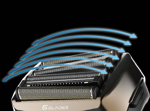 往復式シェーバー  ハイエンドシリーズ  Z-DRIVE   6枚刃  IZF-V951-H  日本製