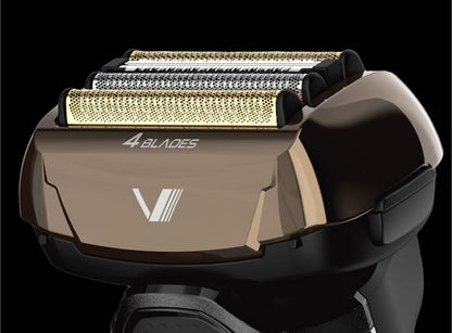 往復式シェーバー ハイエンドモデル 4枚刃 IZF-V972 洗浄器付き 日本製